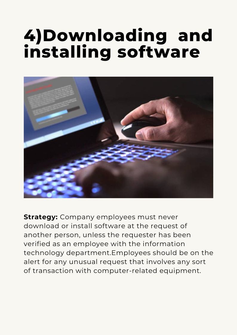 4)Downloading and installing software